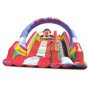 inflatable big slide